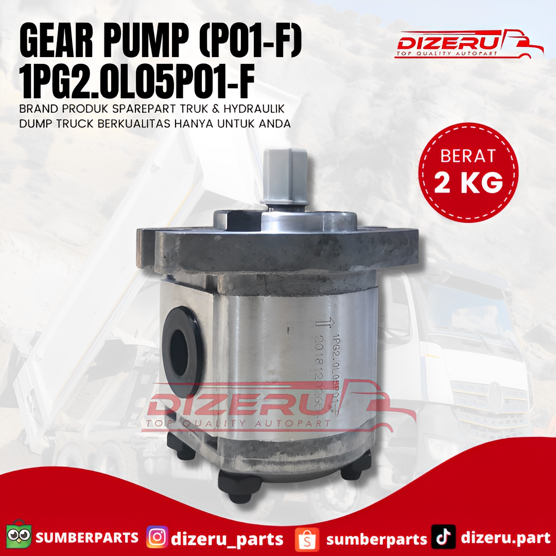 Gear Pump (P01-F) 1PG2.0L05P01-F